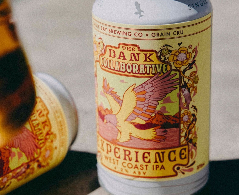 The Dank Collaborative Experience West Coast IPA collaboration with Grain Cru returns for it's third iteration