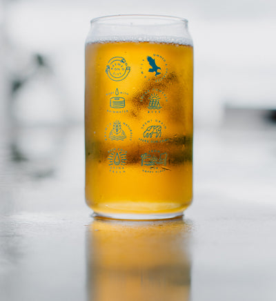 Eagle Bay Can Glass & Tasting Pack