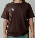 Good Times T-shirt in Chocolate Brown