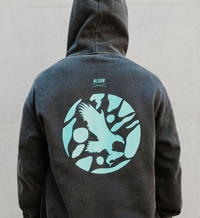 Eagle Bay x Nixon Hoodie Faded Black
