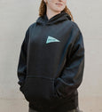 Eagle Bay x Nixon Hoodie Faded Black