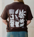 Good Times T-shirt in Chocolate Brown