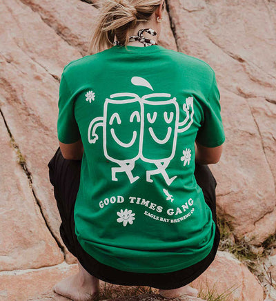 Good Times Gang Shirt in Green