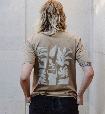 Good Times T-shirt in Khaki