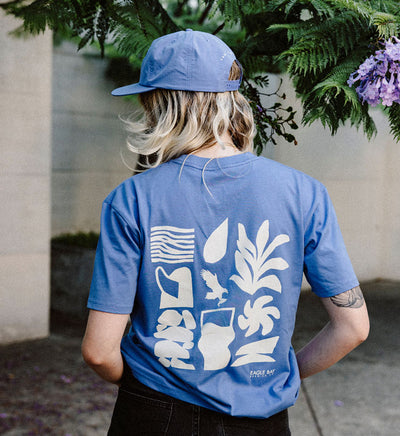 Good Times T-shirt in Lapis Blue