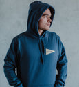 Eagle Bay x Nixon Hoodie Petrol Blue